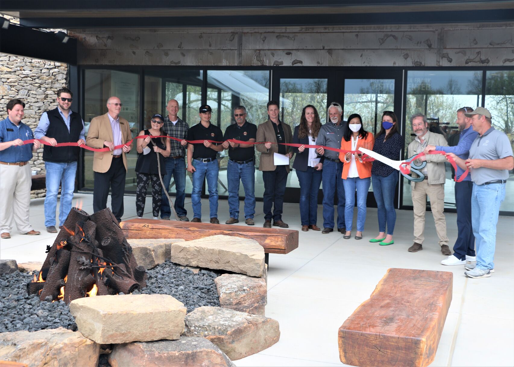 Keystone Ancient Forest visitor center dedication